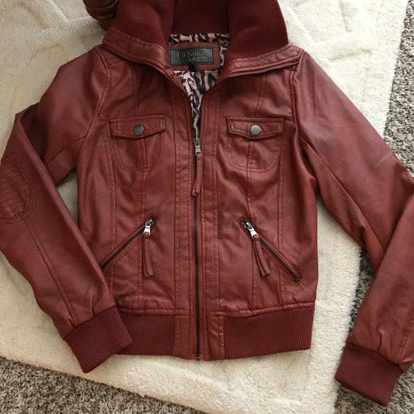 diamond leather jacket